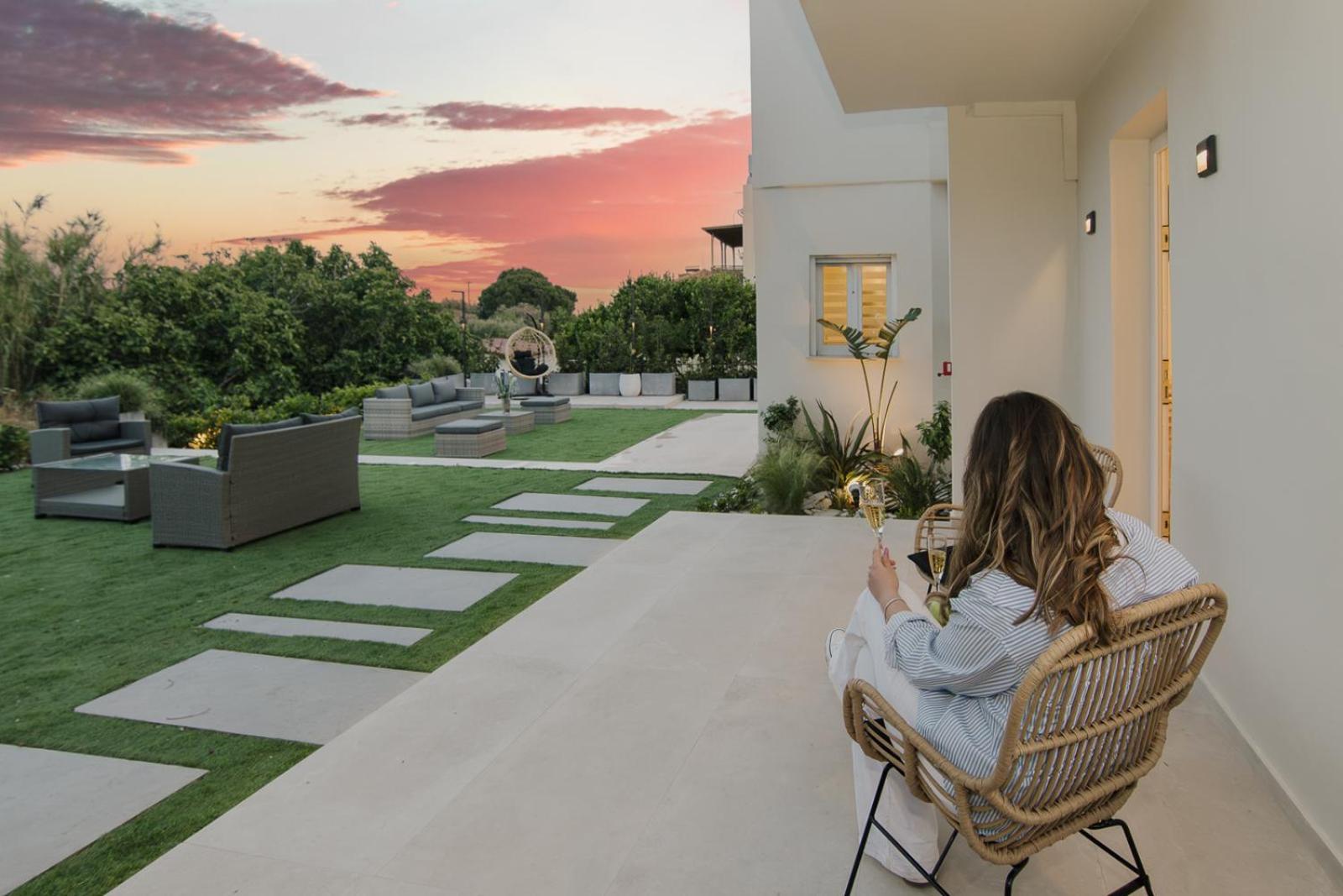 Le Jardin Apartments Kampos Marathokampou Екстериор снимка
